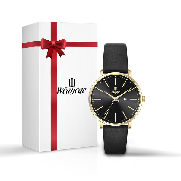 Weayege Women's Calendar Fashion Waterproof Watch  Japanese Quartz Movement Watch