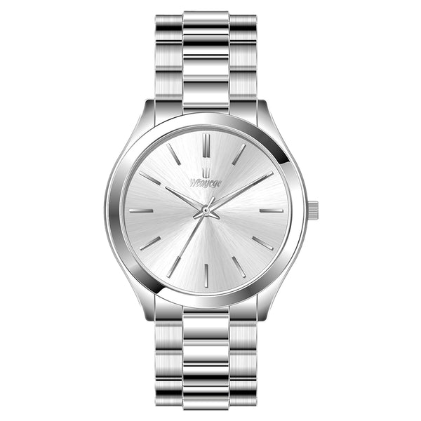 Weayege Men's analog waterproof watch with imported quartz movement, suitable for both business and casual use, gift box included